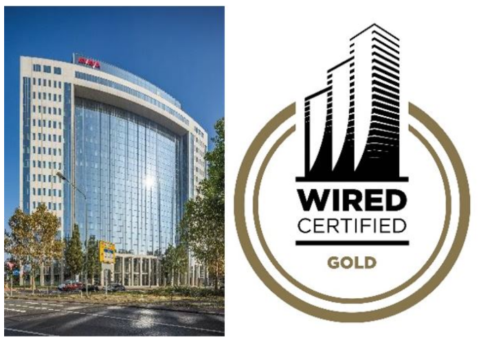 Centurion Tower WiredScore Gold Zertifizierung