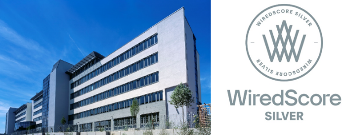 WiredScore Silber Prämierung - Bürohochhaus LES3 Eschborn